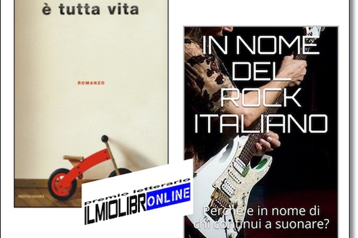 'È tutta vita' di Fabio Volo e 'In nome del rock italiano' di Parisi/Romero