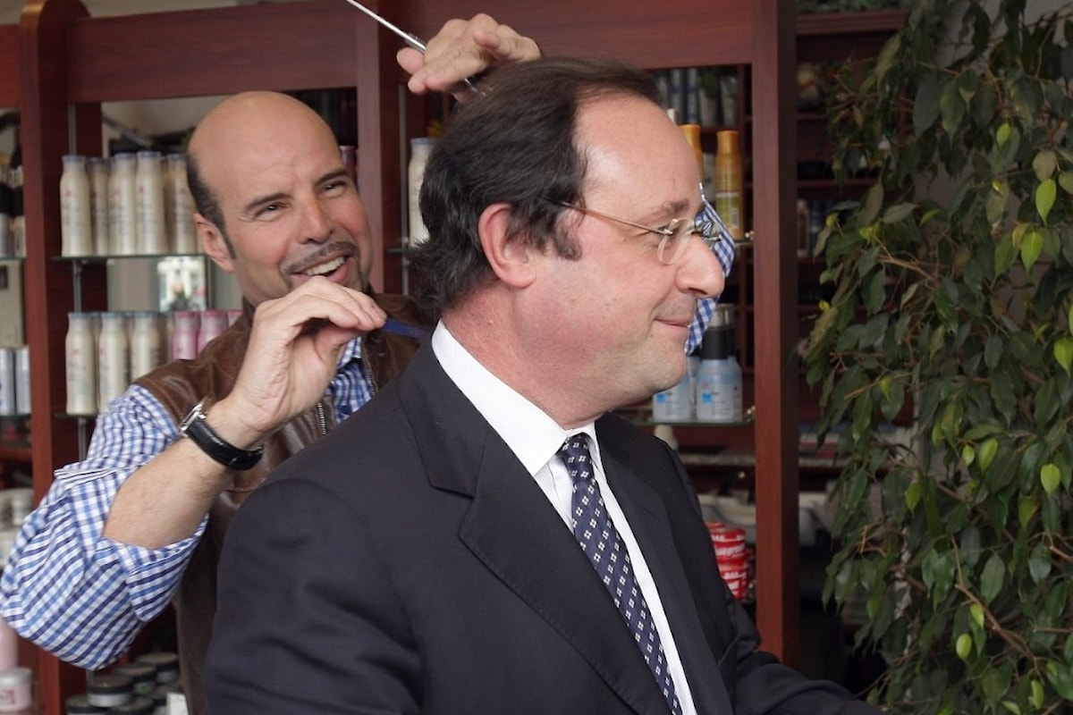 Hollande: un barbiere personale da 10 mila euro al mese a spese dello stato