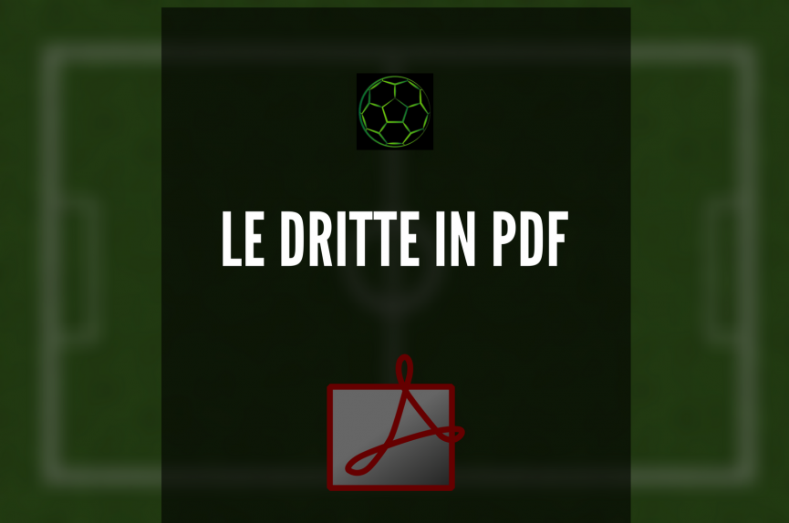 Scarica le dritte in PDF della Serie A!