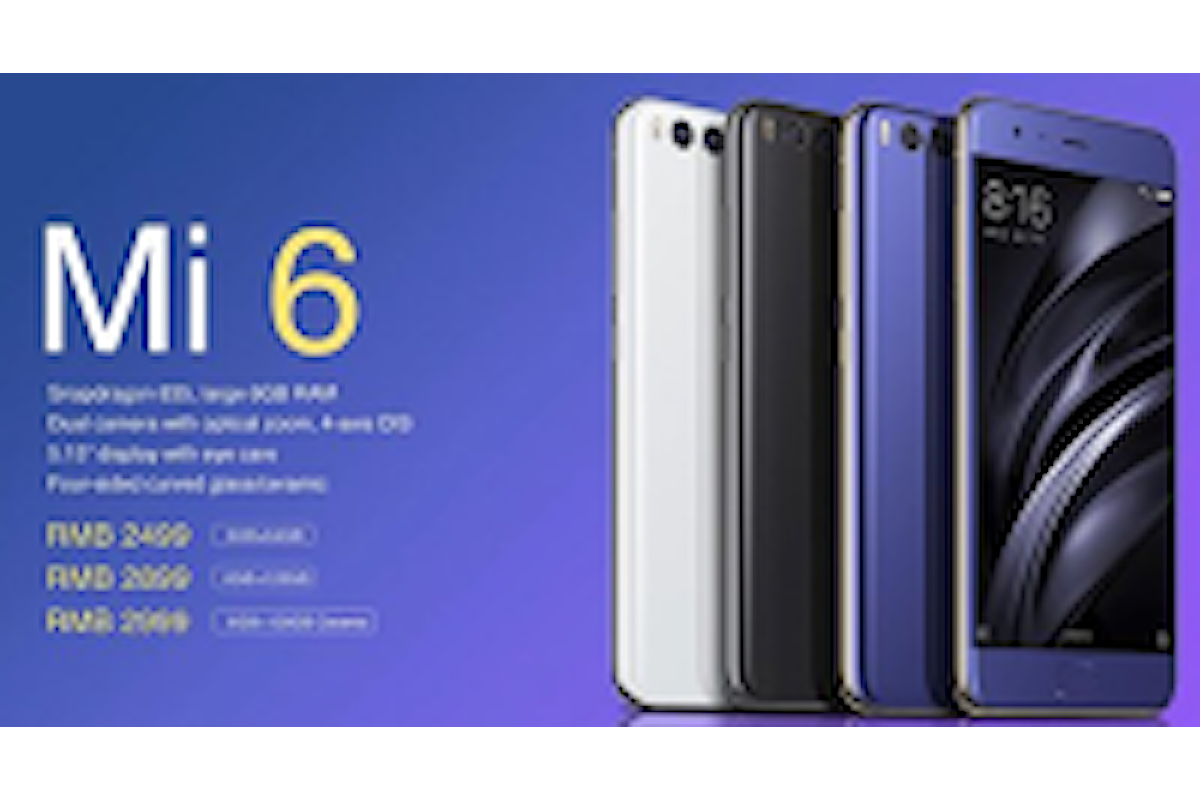 Xiaomi Mi6, un iPhone7 lowcost, stesse caratteristiche ma a metà prezzo!