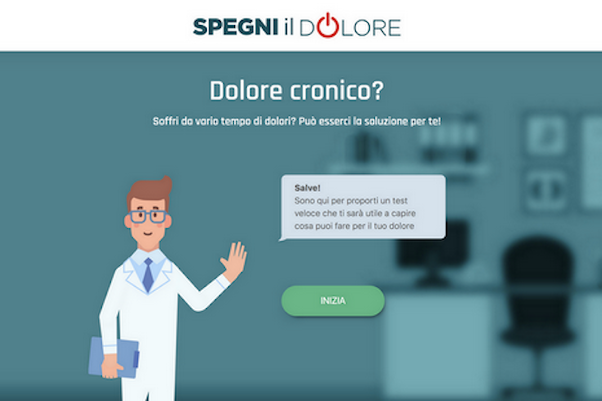 Campagna educativa #spegniildolore attraverso il nuovo sito www.spegniildolore.it