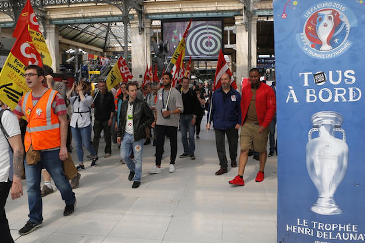 In Francia l'inizio di Euro 2016 non ferma gli scioperi