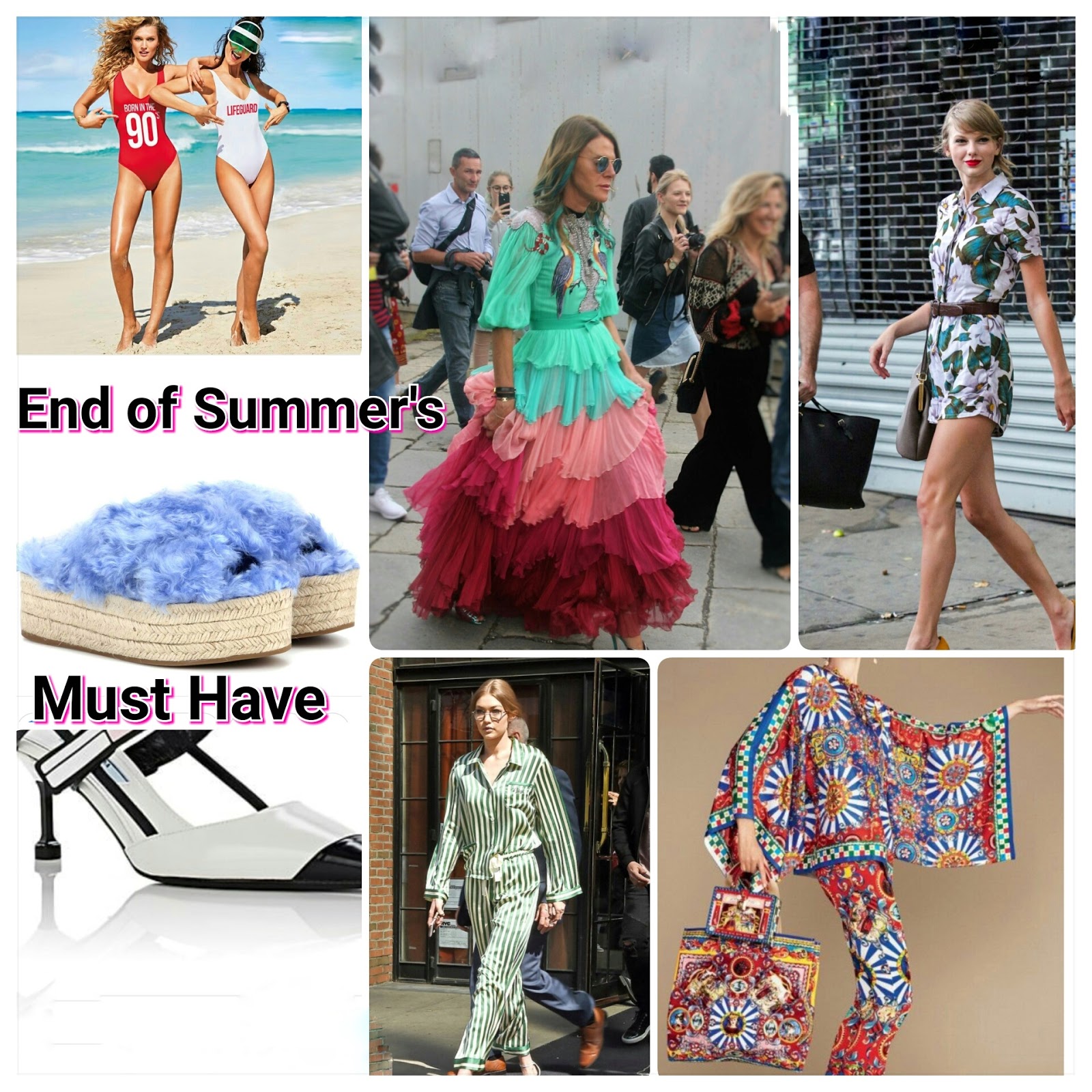 L'estate sta finendo ... Tu sai già cosa mettere a Settembre? Ecco qui tutti i Trends di stagione più cool!