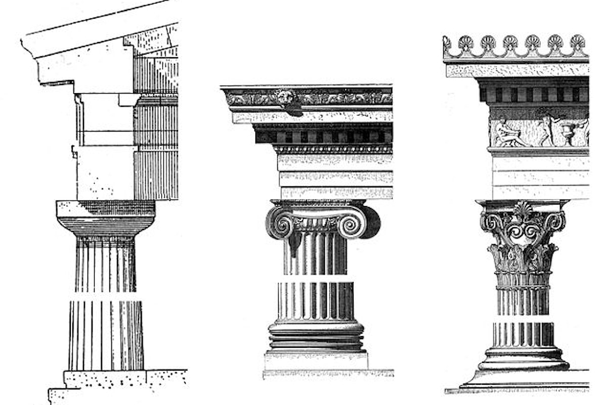 Ordine Ionico e Corinzio nelle colonne greche