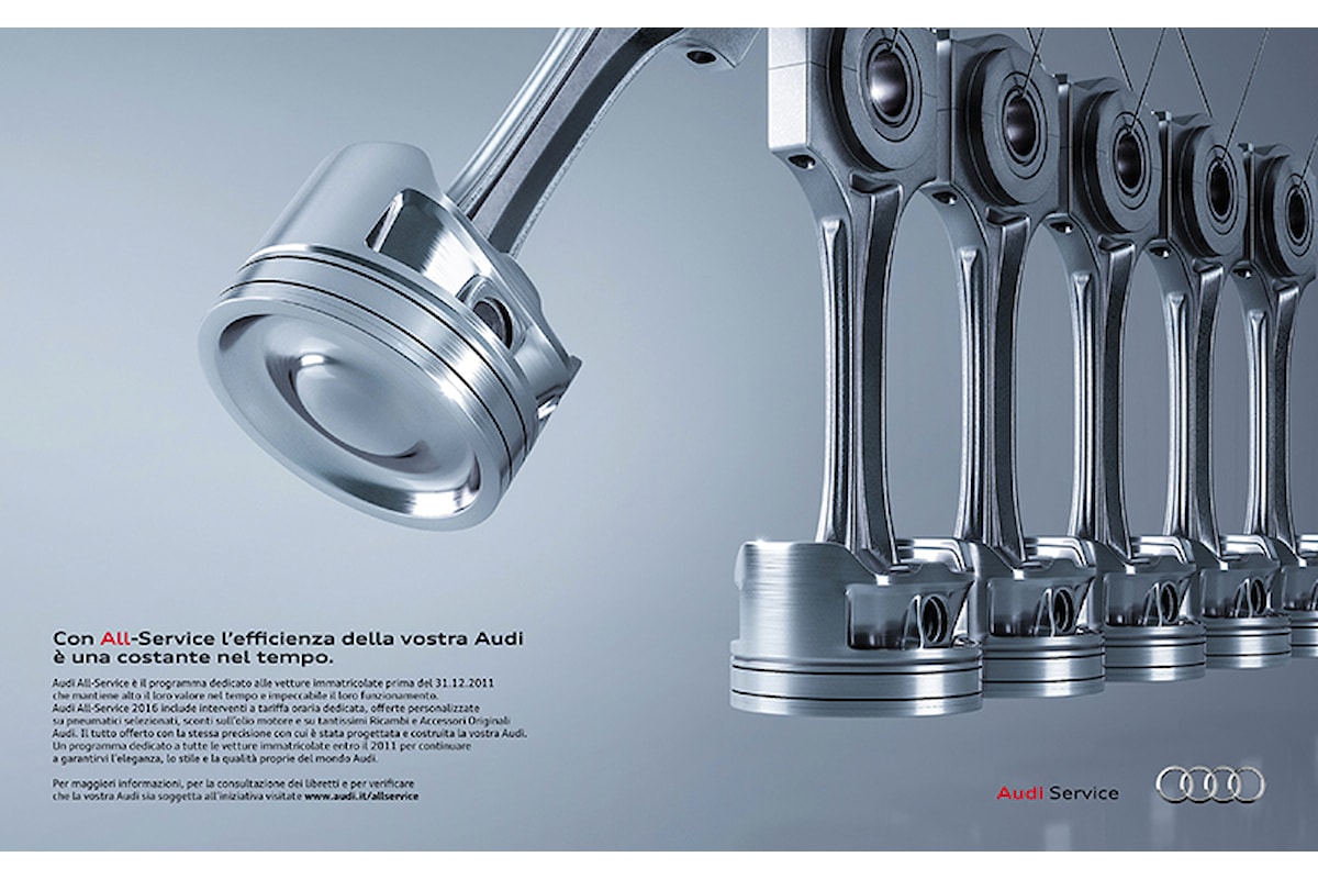 Pubblicità Audi All-Service