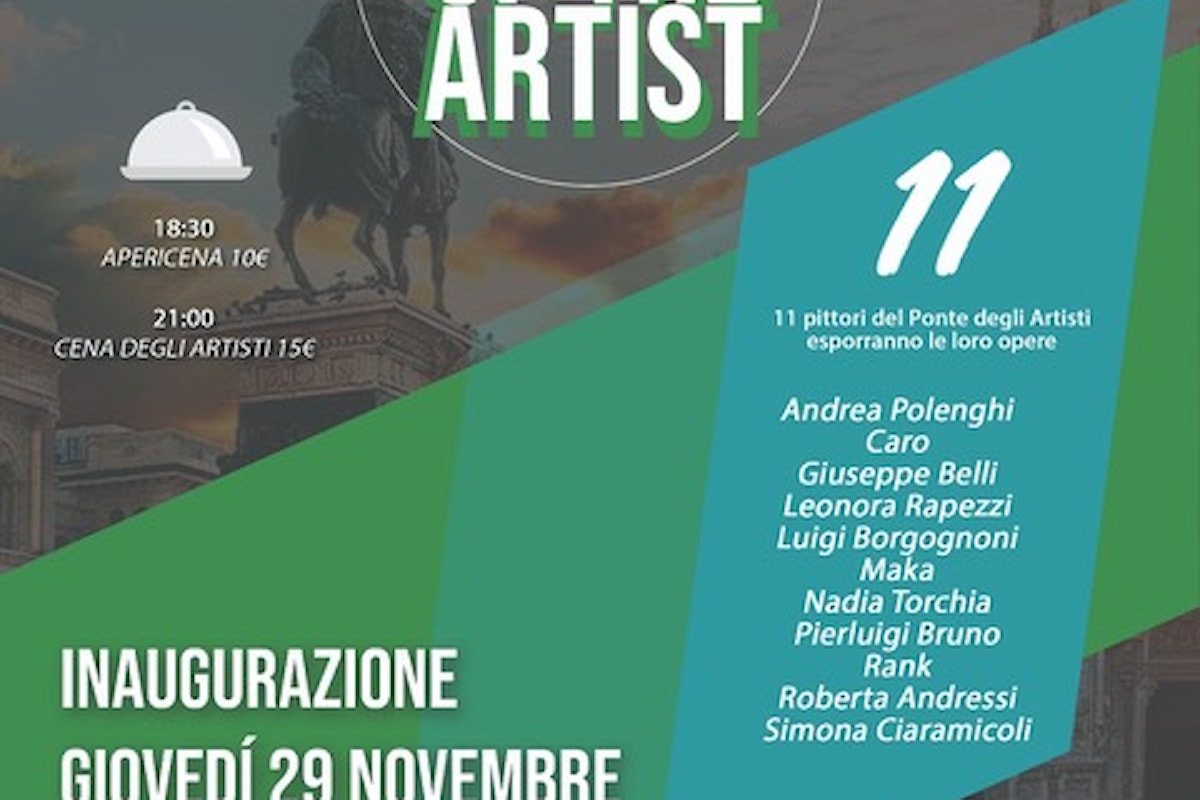 Dal 29/11 al 13/12 Bridge of the Artist presenta a Milano la mostra I Volti segreti dell'anima
