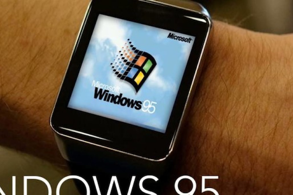 Uno sviluppatore ha messo Windows 95 sull'Apple Watch | Surface Phone Italia
