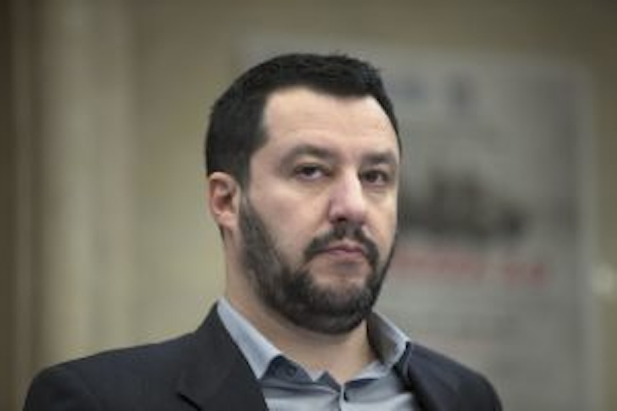 Matteo Salvini e l'argomento migranti