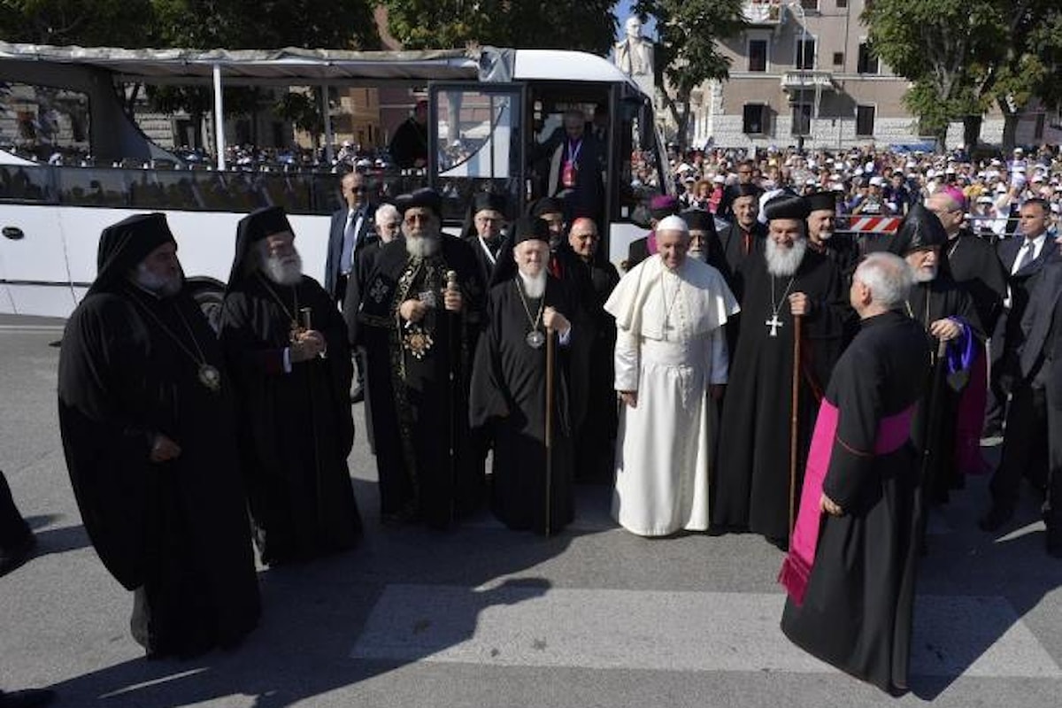 Il Papa a Bari prega per il Medio Oriente