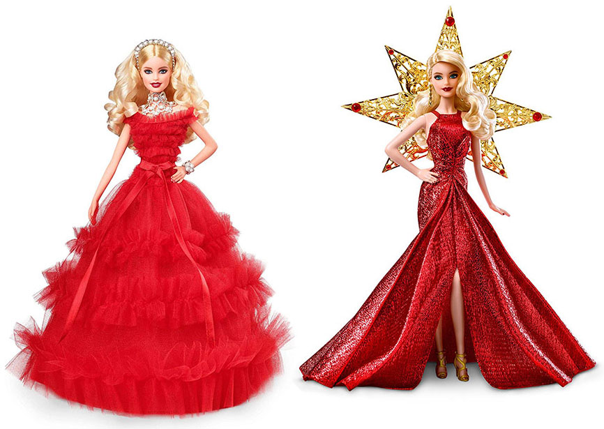 Barbie principessa a grandi dimensioni più alcune proposte che spaziano dal set trucco alle snodabili e infine stupendi modelli da collezione serie magia delle feste