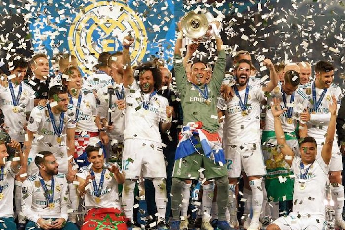 Il Real Madrid vince anche l'edizione 2017/2018 della Champions League, la terza di fila