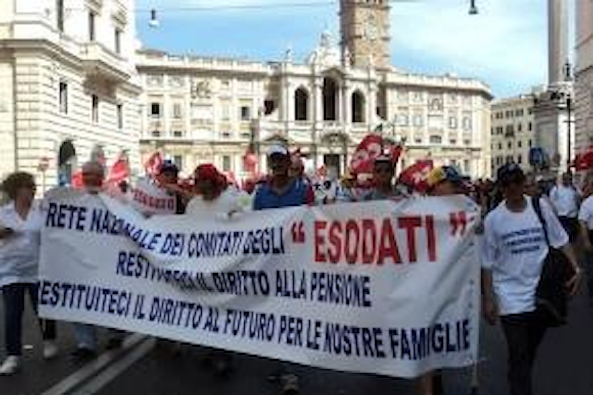 Pensioni: lavoratori esodati, ultime novità al 3 novembre con l'intervista a Francesco Flore