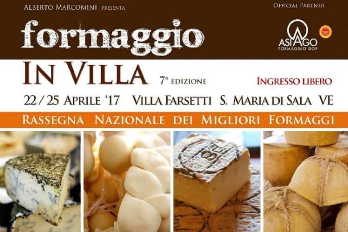 Settima edizione di Formaggio in Villa